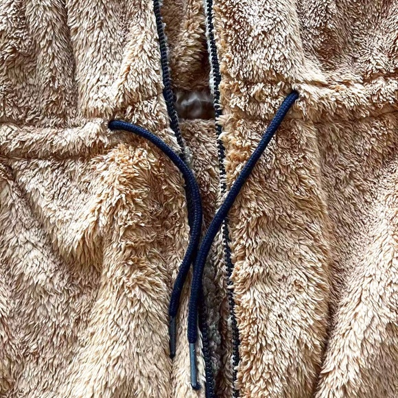 Noisy may teddy zip through jacket in tan - Picture 3 of 8